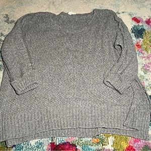 Grey sweater